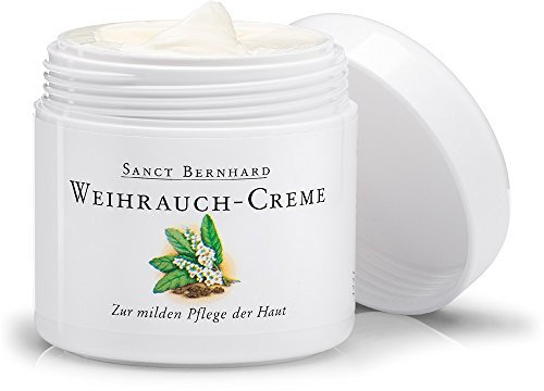 Sanct Bernhard Weihrauch-Creme mit Weihrauchöl, Pflanzenöl - 100 ml