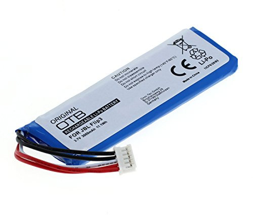 OTB - Akku für JBL Flip 3 - Li-Polymer - 3000mAh / 3,7V - ersetzt GSP872693