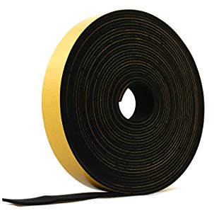 RS® Neoprene Rubber Self Adhesive Sponge Strip 30mm (W) x 3mm (T) x 10m (L) | 3mm thick | For Sealing, Gaskets, Weather Strip, Cushioning, Noise Reduction, Anti vibration, Anti slip, Industrial & DIY