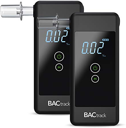 BACtrack Trace Breathalyzer (2 Pack) | Professional-Grade Accuracy | DOT & NHTSA Compliant | Portable Breath Alcohol Tester for Personal & Professional Use