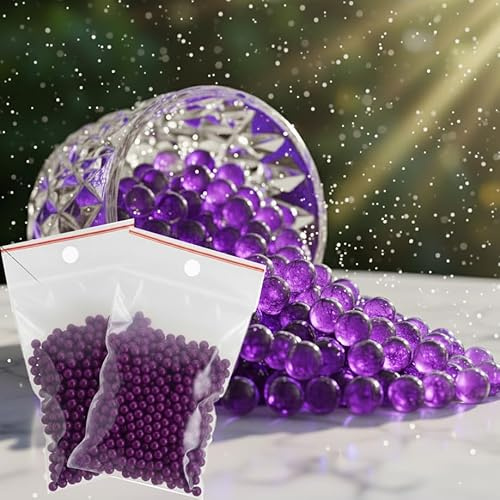 10 Tüten MEGA Lila - Wasserperlen, Gelperlen, Blumenperlen, Hydroperlen