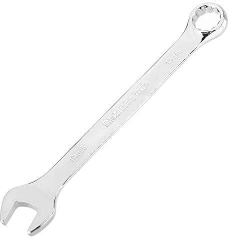 Utoolmart Torx-Schraubenschlüssel, 235 mm, Gesamtlänge Chrom-Vanadium-Stahl, Doppelkopf, Multifunktions-Ringschlüssel, Reparaturwerkzeug für Maschinenreparatur und DIY-Projekte, 1 Stück