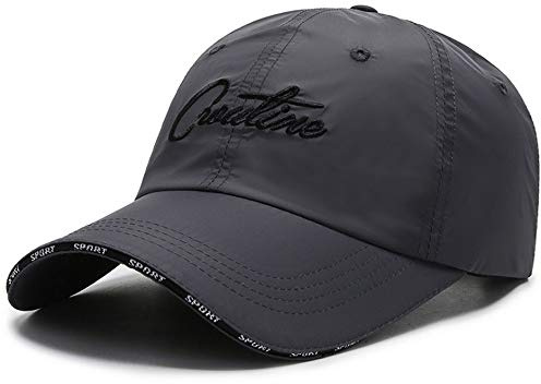 CLAPE Schnelltrocknend Basecap Sommer Ultraleicht Unisex Sport Kappe | Verstellbar,Klassische Gebogene Krempe,UV Schutz Baseballkappe für Herren,Damen,Outdoor,Running,Golf,Tennis