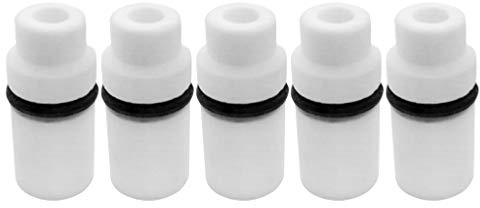 BIlinli 5PCs Sandblaster Ceramic Nozzles Air Siphon Abrasive Sand Blasting Pressure Nozzles