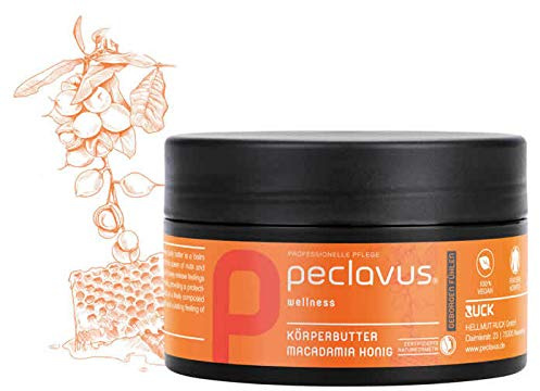 PECLAVUS WELLNESS Körperbutter Macadamia Honig 250ml