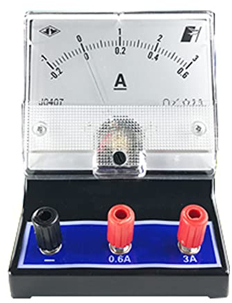 Analogico Corrente Pannello Meter Meter Amperometro Tester per Lab School