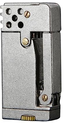 Metal Machete kerosene lighter Windproof mechanical pressed automatic ignition retro-style lighter and smoking accessories home furnishings kerosene lighter (Color : A)