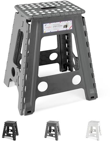 House Day Taburete Plegable Taburete Plegable Blanco para Caminar