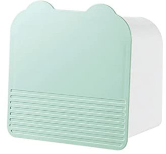 Sbyhbhyds Wandmontierter Organizer für weibliche Produkte,Tampon und Bindenaufbewahrung für das Badezimmer,Behälter für Hygieneartikel für Frauen,Make up Schwämmchen Halter Box (Grün)