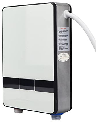 CAINV Chauffe-Eau électrique Chauffe-Eau instantané sans réservoir 6500w Thermostat Chauffe-Eau électrique Smart Touch Chauffe-Eau électrique Douche Chauffe-Eau à gaz sous/au-Dessus de l'évier