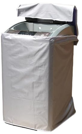 LSNNMU Housse pour Lave Linge Housse de Protection Solaire étanche for sèche-Linge, 2 pièces, Housse de Protection Domestique for Machine à Laver(58 * 60 * 90cm)