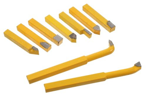 Hemobllo 1ensemble Outil De Tour Alliage De Carbure Tipped Accessoire De Mini Tour Pour Usinage Métallique Porte-outil Robuste Et Visuellement Attrayante