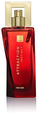 AVON Attraction Instinct Per Lei Eau de Parfum 50ml | Profumo donna orientale e speziato con note di gelsomino, ambra, ideale dal giorno alla sera, formato 50ml