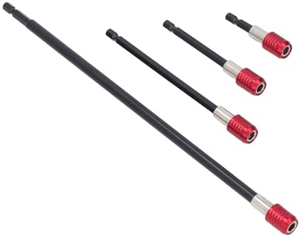 Sxhlseller Extensión de Broca de Perforación, Magnético Fuerte 50 Mm 100 Mm 150 300 Extensión de de Brote de Taladro para Flechas de Acero Perforación de Agujeros de Acero