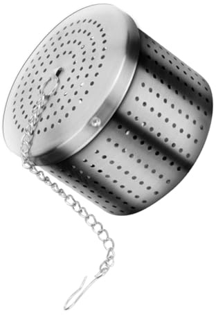 VALICLUD Filtre à Thé et Mini Multifonction en Acier Inoxydable Argenté Design Pratique Résistant pour Infusion de Thé et Épices pour Usage Quotidien