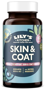 Lily’s Kitchen Skin & Coat Supplements for Dogs (60 tablets)