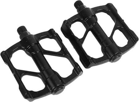 CHICIRIS Pedales de Bicicleta de Montaña, Pedales de Bicicleta de Aleación de Aluminio, Plataforma Ancha Antideslizante para Carreras y Ciclismo de Montaña