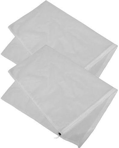 PAMINGONO Copertura Protettiva per Piante 80X120 CM 2 Pezzi Telo Antigelo Non Tessuto Traspirante Cerniera e Coulisse Copertura Invernale Isolante per Arbusti Vasi e Strutture da