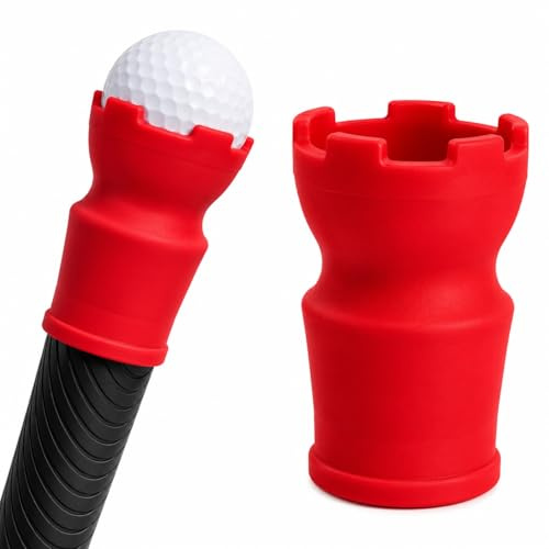 Golf Ball Retriever for Putter - Fits Large Golf Putters (2.8 - 4.3cm)
