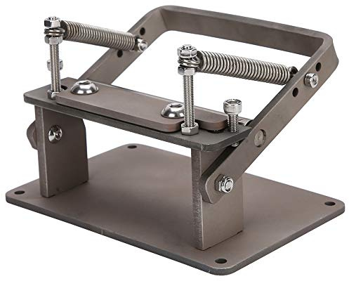 Alomejor Máquina de Corte de Cuero Manual, Pelado Ajustable de Alta Precisión para Artesanía de Cuero, Acero Inoxidable