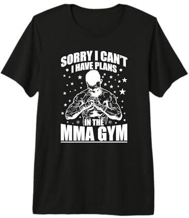 Leider kann ich im MMA-Fitnessstudio Keine Pläne haben Premium T-Shirt