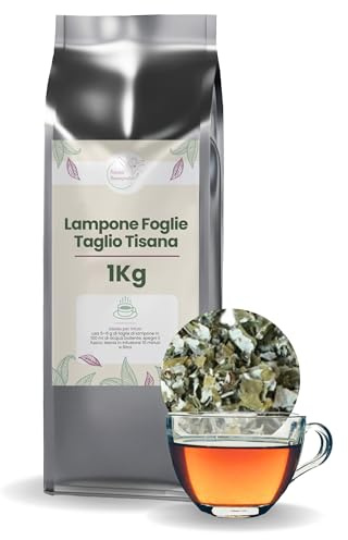 Patrizio Breseghello – Lampone Foglie Taglio Tisana 1 kg, Foglie di Lampone per Infusi e Tisane