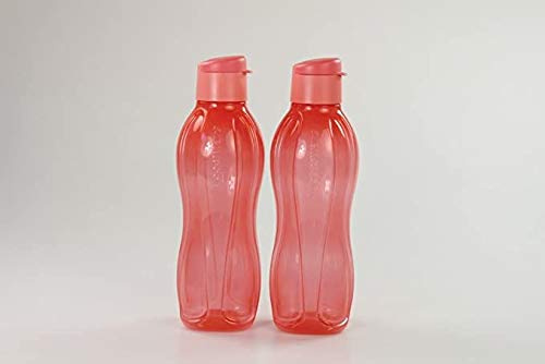 Tupperware® EcoEasy 2X 0,75l rosa-pink Wasser Saft Sport NEU