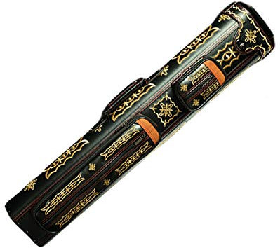 Stichwort Fall, Tragbar Leicht Fortgeschrittene Billard Pool Queue Grosse Kapazität Leder Stichwort Tasche Zum Zentrales Gelenk Billard Hüllen (Größe : 8 Holes)