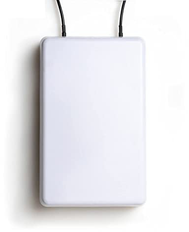 Bluespot: 5G-ready outdoor antenna for UK broadband, 4G LTE-A + 5G support, cross-polarised, high gain & weatherproof, pole mount, 5m cables