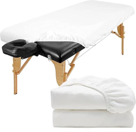 RNGWAPER Påslakan för behandlingsfåtölj för ansiktsutskärning, tvättbart och återanvändbart överdrag, mjuka tvättfiberlakan för skönhetssalong, massage, kosmetiksalong, SPA
