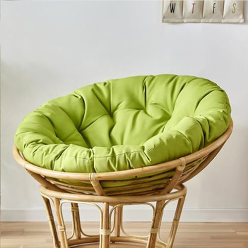 HOUSN 10,130 * 130, Papasansessel Kissen,Rund Papasan Sessel,Polster Für Papasansessel,Auflage,Polyrattan Sessel Hängesessel Kissen Papasan Stuhlkissen,(Nur Stuhlkissen)