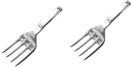 POPETPOP 2stücke Functional Gardening Aluminium Alloy Rake Handrechen Für Gartenarbeiten Zum Pflanzen Und Lockern Der Erde Tragbar Und Langlebig Für Haus Und Gartenliebhaber