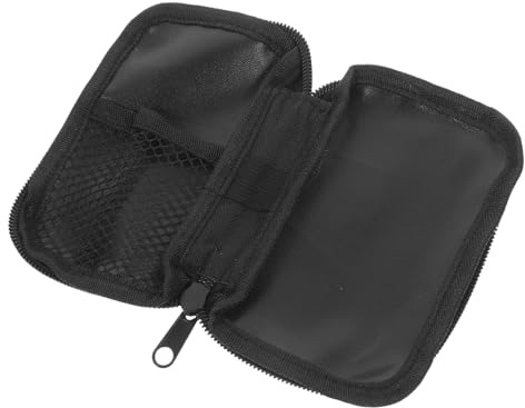 ORFOFE Bolsa Organizadora Portátil Para Suministros De Diabetes Con Cremallera Resistente y Compacta Para Viaje y Uso Diario Para y Kit Diabetes