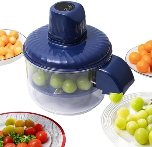Sbucciatrice elettrica – Strumento di rimozione della pelle della cucina, macchina automatica di grande capacità, per verdure, frutta, patate, uva, aglio, pomodoro, cactus, melograno