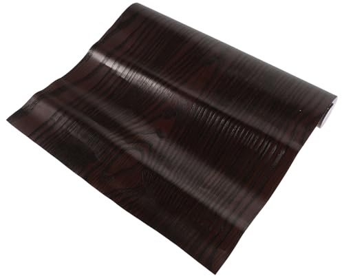 TOYZFRIENDY Film Adhésif Bois Grain pour Intérieur Voiture Décoration Élégante Tableau de Bord Film Autocollant Auto-adhésif Compatible Multi-modèles Facile à Poser