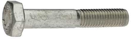 Reidl Sechskantschrauben mit Schaft 6 x 140 mm DIN 931 A2 blank 50 Stück