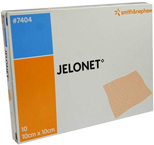 Jelonet Paraffingaze 10 X 10 cm Steril 10 Wundgaze