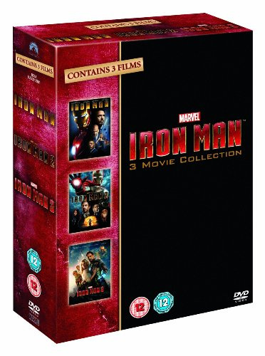 The Complete Iron Man Movie (3 Disc) DVD Collection Box set: Part 1, 2, and 3 + Extras