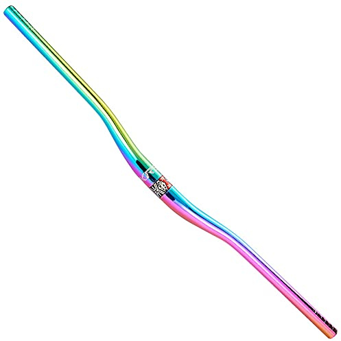 Bunter Gebirgslenker, Fahrrad Regenbogen-Lenker-Lenker DH Downhill Racing Bike-Austreten-Lenker 31.8 * 800mm am XC MTB,A