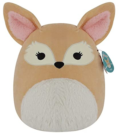 Squishmallows Pace Tan Fennec Fox – Großes, ultraweiches offizielles Kelly-Spielzeug, Plüsch, 35,6 cm