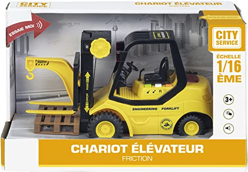 Wdk Partner Chariot Elevateur à Friction 23cm avec Son et lumière