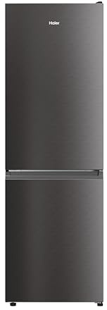 Haier Kühl-Gefrierkombination 2D 60 Serie 1 HDW1618CNPD | Total No Frost, Smart hOn App, HumidityZone, XXL Nutzinhalt, Leise nur 35 db(A), Farbe: Dark Inox