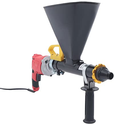 SUBKUDY Handzement, Mörtel, Pistole, Mauerpistole, Gips, Pulver, mit Düsen, Füllung, Mörtel, Pistole, Abdichtung, 700 W, für Wände und Decken DIY