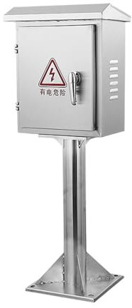 Boîte de Distribution Extérieure en Acier Inoxydable Boîte de Jonction Électrique，boîte de Colonne de Charge Résistante Aux Intempéries Au Sol，boîtier Universel pour Équipement Électronique