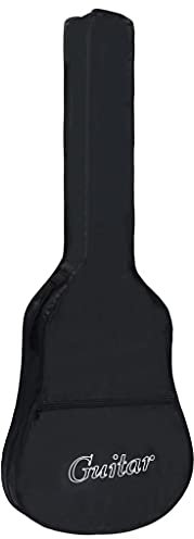 CFODOJ Sonstiges: Gitarrentasche für 4/4 Konzertgitarre, schwarz, 100 x 37 cm, Stoff