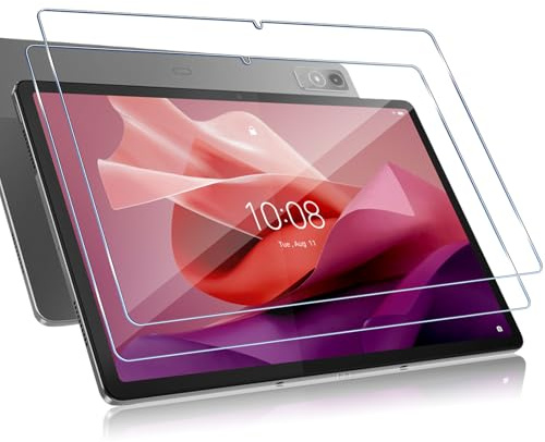 Haofun Schutzfolie Kompatibel mit Lenovo Idea Tab Pro 12,7 Zoll für Panzerglas, 2 Stück 9H Härte Folie, Anti-Kratzen Displayschutzfolie, HD Glas, Anti-Bläschen Folie