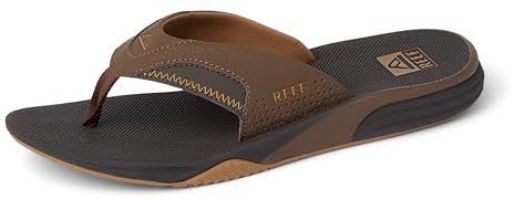 Reef MENS SANDALS, CUSHION FANNING, DARK BROWN