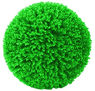 OnIUeZky Artificial Topiary Ball Decorative Hanging Faux Boxwood Ball Fake Plant Artificial Grass for Home Decor Green 40cm..