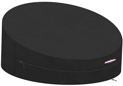 vreplrse Copertura impermeabile per sedia a sdraio, copertura per sedia a sdraio da esterno, durevole lungo termine, con borsa per il trasporto, con 1 presa d'aria su entrambi i lati, mobili