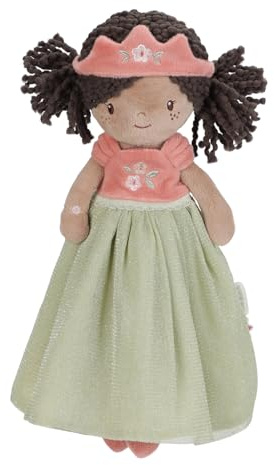 Little Dutch Weiche Stoffpuppe Kuschelpuppe - Puppe Prinzessin Evi - 35 cm groß - für Mädchen ab 12 Monate